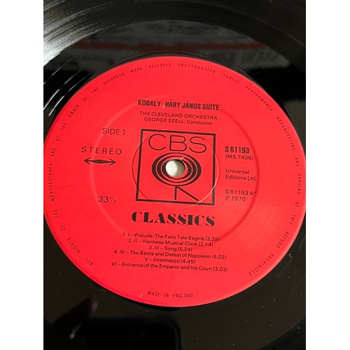 162 - Kodaly. Szell / Cleveland orchestra, CBS, 61193,