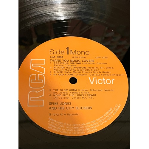 169 - Spike Jones and his city Slickers. Thank you music lovers, RCA, Victor LSA 3084,