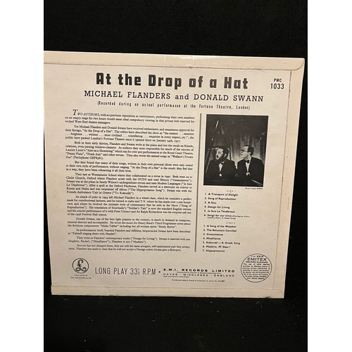 170 - Michael Flanders and Donald Swann. at the drop of a hat, Parlophone PMC 1033.