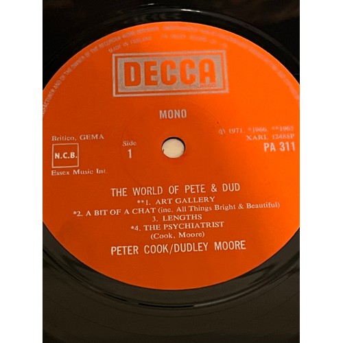 171 - The world of Pete and Dud. Decca records, PA311