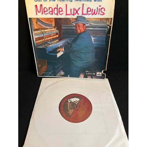 176 - Out of the roaring 20s with Meade Lux Lewis. HMV  Records, DLP1176 .