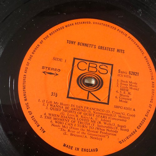 244 - Tony Bennett.  Tony‘s greatest hits. CBS62821