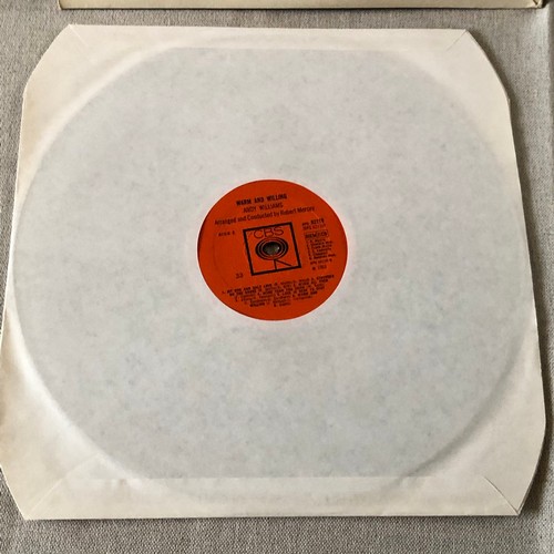 312 - Andy Williams. Warm and Willing. CBS Mono BPG 62110