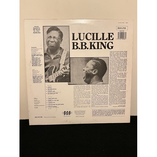 371 - B B King. Lucile. BGO LP36