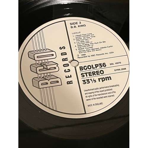 371 - B B King. Lucile. BGO LP36