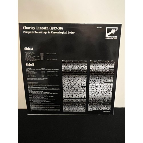 376 - Charley Lincoln 1927-30. Complete recordings in chronological order. MSE 212