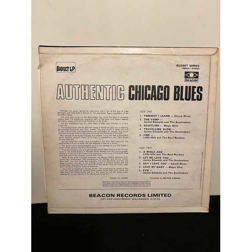 378 - Authentic Chicago blues. Various artists. SBEAB-9