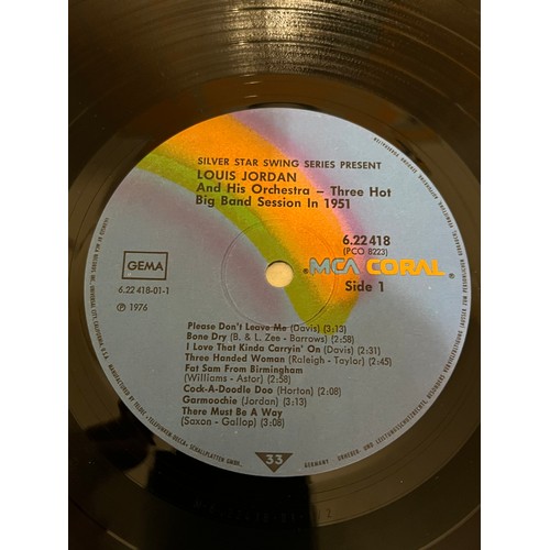 380 - Louis Jordan and his orchestra. Silver Star Swing Series. Three hot big band sessions in 1951. PCO-8... 