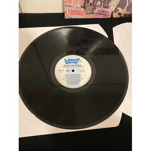 381 - White lightning 30 original hits that lit up the 60's. Double album. INSD-5017