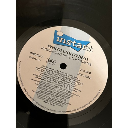381 - White lightning 30 original hits that lit up the 60's. Double album. INSD-5017
