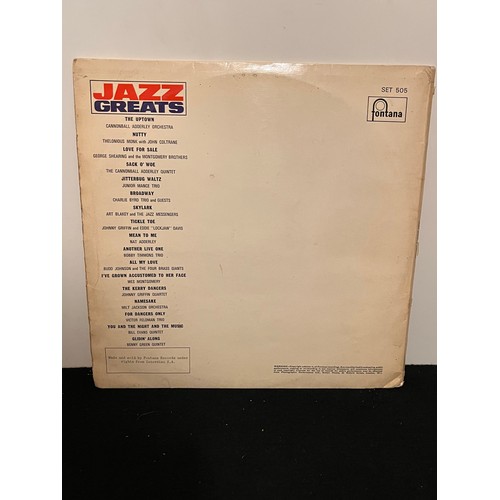 382 - Jazz Greats Double album. SET-505