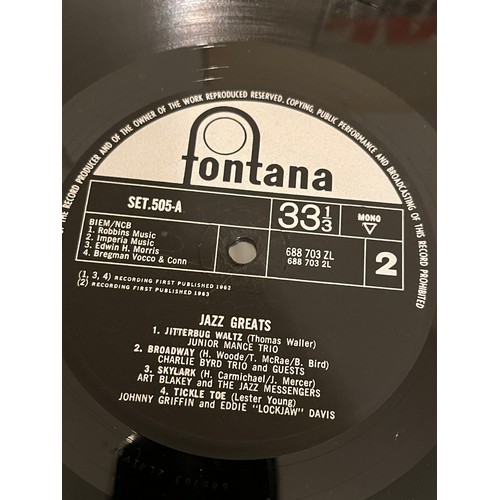 382 - Jazz Greats Double album. SET-505