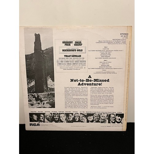 383 - Mackenna's gold film music score by RCA. SF-8017