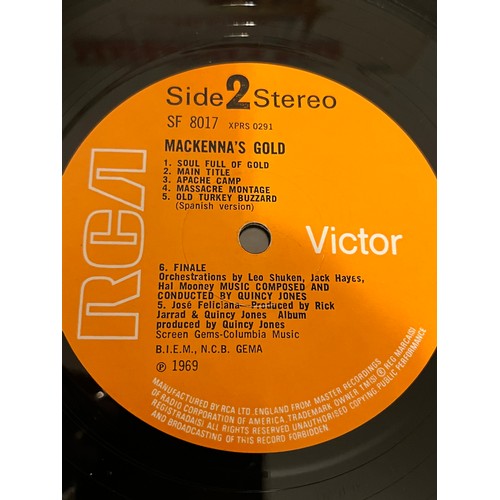 383 - Mackenna's gold film music score by RCA. SF-8017
