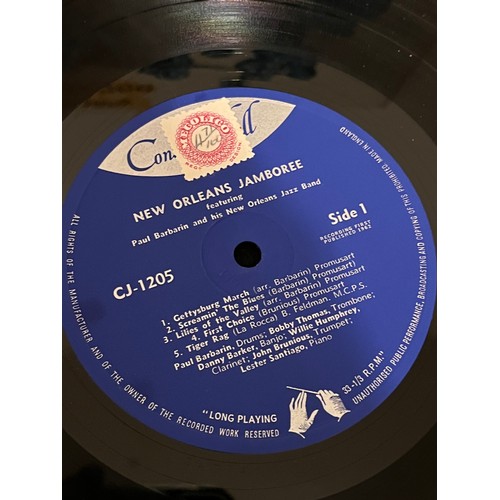 388 - New Orleans Jamboree. Paul Barbarin and his New Orleans Jazz band. CJ-1205