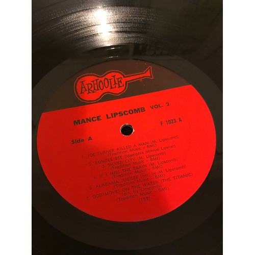 393 - Mance Lipscomb. Texas songster Vol. 2. USA import. F1023