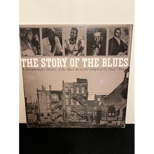 395 - The story of the blues by Paul Oliver. CBS-66218