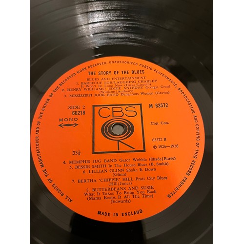 395 - The story of the blues by Paul Oliver. CBS-66218