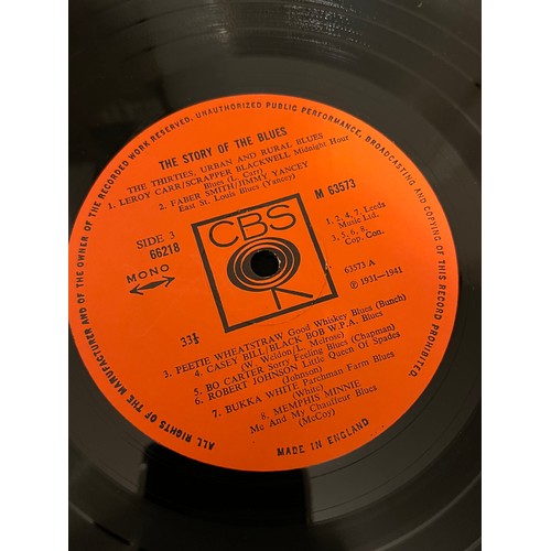 395 - The story of the blues by Paul Oliver. CBS-66218