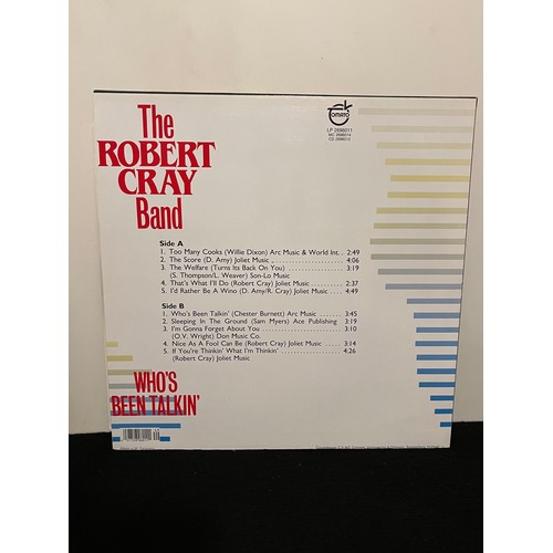 399 - The Robert Cray Band. Who's been talkin'. USA import. 2696011