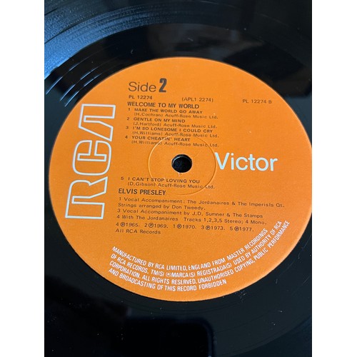 410 - Elvis. Welcome to My World. RCA. PL 12274