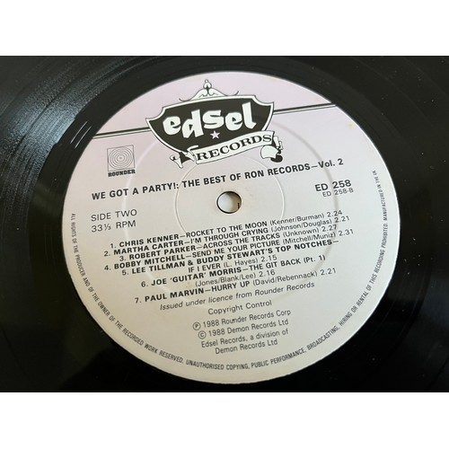 462 - We Got A Party. The Best of Ron Records Volume 1. (Misprint as pictured) ED258