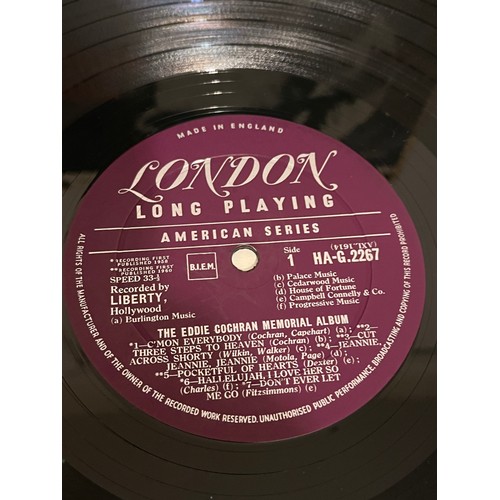 540 - Eddie Cochran. The Eddie Cochran memorial album. Mono HA-G 2267