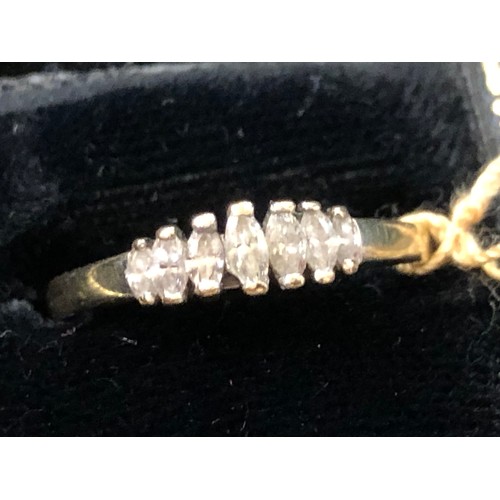 4 - 0.375 carat Diamond Hallmarked & Certified S12 G1 18ct Gold Ring. Size N-O.
