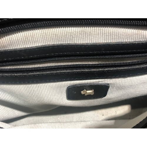 129 - Radley handbag in black leather