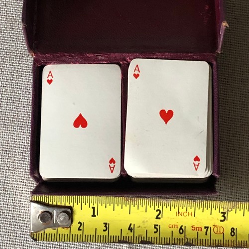 150 - Patience brand mini playing cards double pack