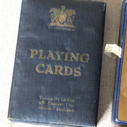 151 - Thomas De La Rue oriental design playing cards in original box