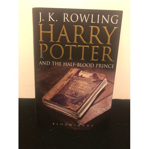 First Adult edition Harry Potter hardback book. Harry Potter and the