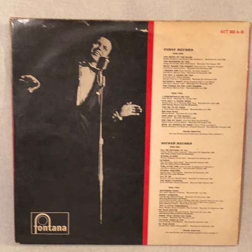 955 - Sinatra plus. Fontana records. SET 303 A-B