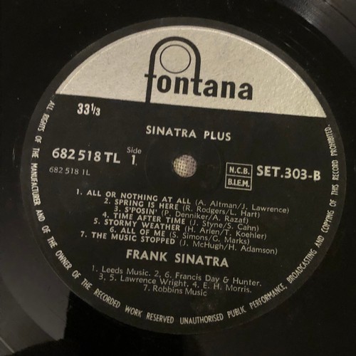 955 - Sinatra plus. Fontana records. SET 303 A-B
