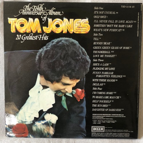 1 - The 10th anniversary album of Tom Jones. 20 greatest hits. TJD 1/1 & 1/2