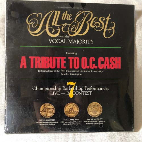 13 - All the best from the Vocal majority. Champion barbershop performances live in concert . Sealed