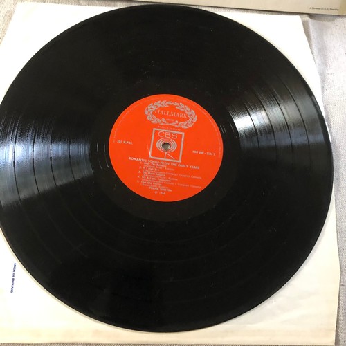 29 - Frank Sinatra. Romantic songs from the early years. CBS Hallmark HM 500