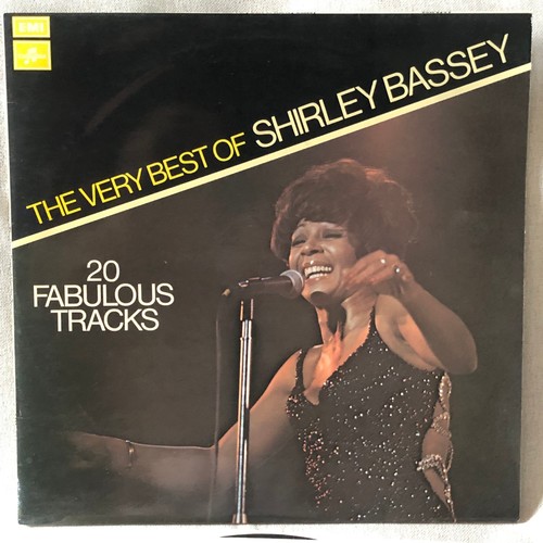 35 - The very best of Shirley Bassey. 20 fabulous tracks. EMI Columbia SCX6569