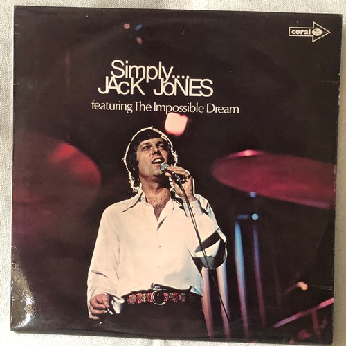 36 - Simply Jack Jones featuring the impossible dream. Coral records stereo CPS 84