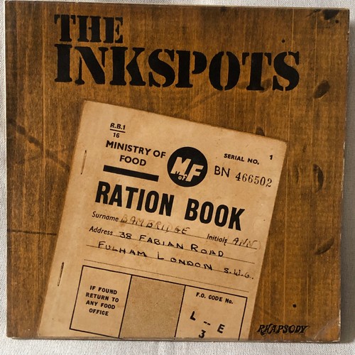 41 - The inkspots. Rhapsody Rhas. RHAS 9011