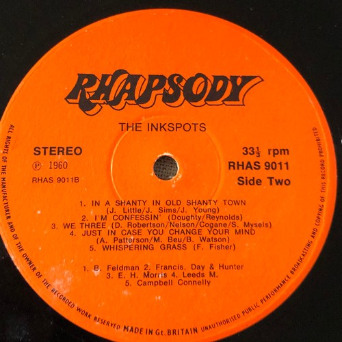 41 - The inkspots. Rhapsody Rhas. RHAS 9011