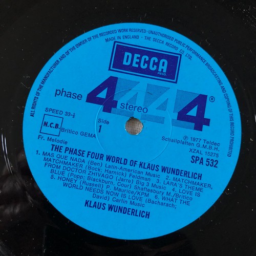 46 - The phase 4 world of klaus Wunderlich. Decca Records SPA 532 stereo