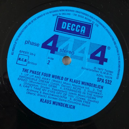 46 - The phase 4 world of klaus Wunderlich. Decca Records SPA 532 stereo