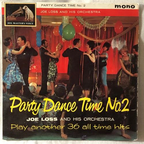 54 - Joe Loss and his Orchestra. Party dance time number two. HMV records CLP1473