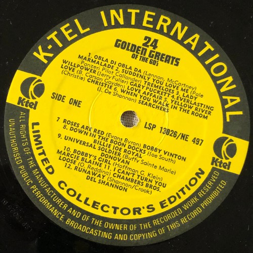 68 - 24 Golden greats +12 more great hits of the 60s. K-tel NE497.