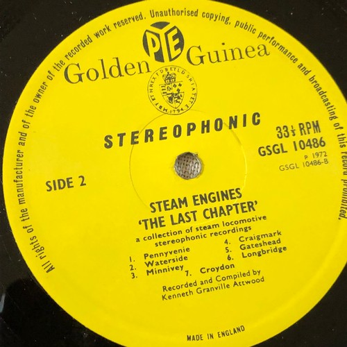 74 - Steam engines. The last chapter. A collection of steam locomotive stereophonic recordings  Golden gu... 