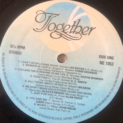 76 - Together. Compilation. K-Tel NE1053