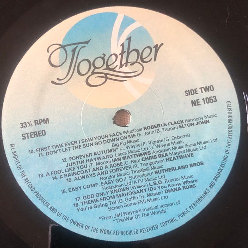 76 - Together. Compilation. K-Tel NE1053