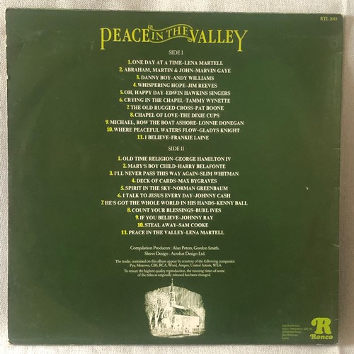 83 - Peace in the valley. 22 religious favourites. Ronco. RTL 2043