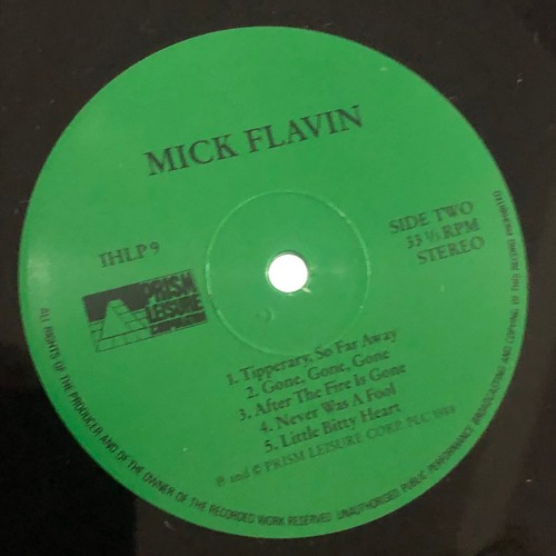 91 - Introducing Mick flavin. Prim leisure IH LP9